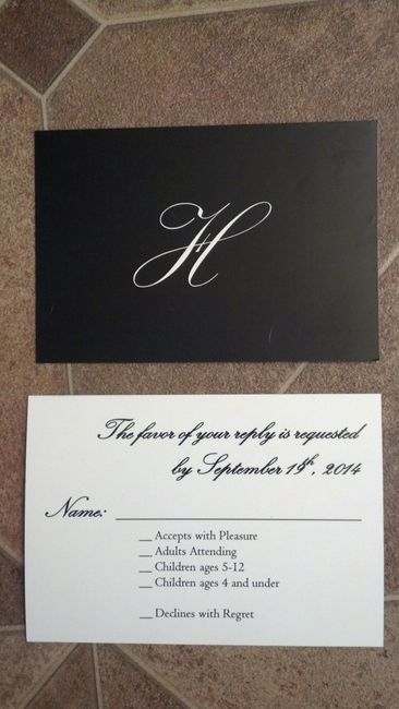 Picked up my invitations today!!!