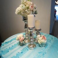 DIY Mercury Glass Vases