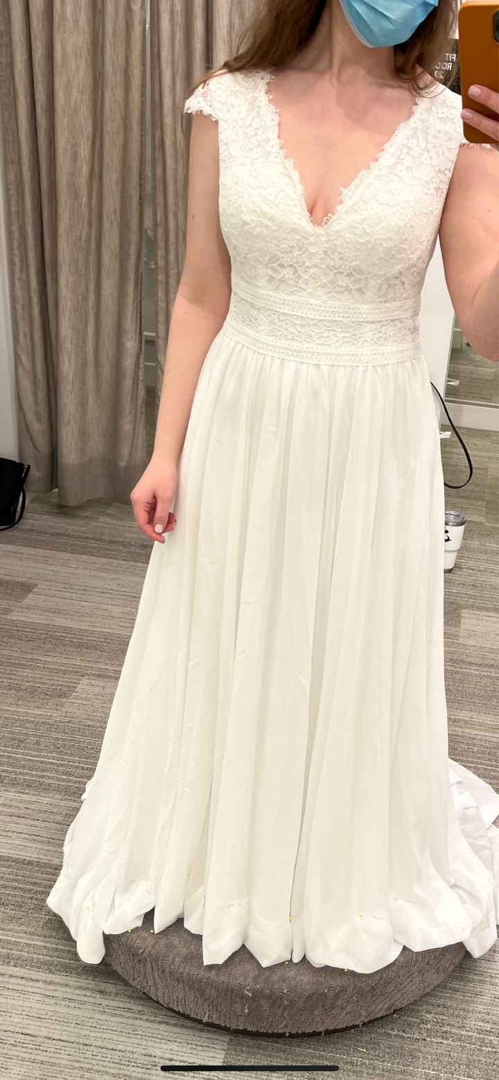 Insecure about dress and alterations - 1