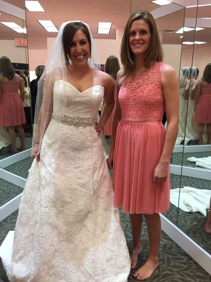 Is this shadow on my dress normal?