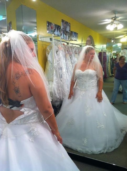 my wedding dress...OMG I LOVE MY DRESS
