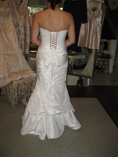 Corset back dress  w/o modesty panel questions 🤷‍♀️ 2