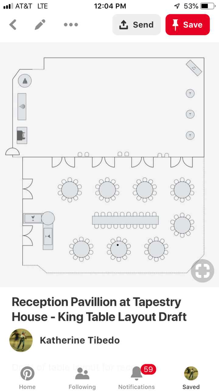 Reception Floor Layout Plans - 1