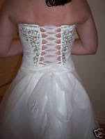 Corset back dress  w/o modesty panel questions 🤷‍♀️ - 1