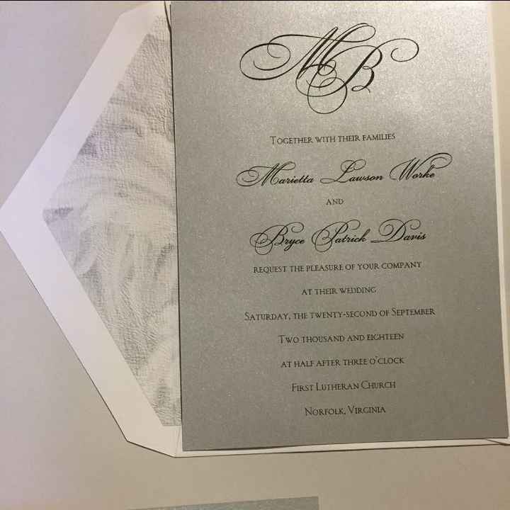 Let's see your invites!