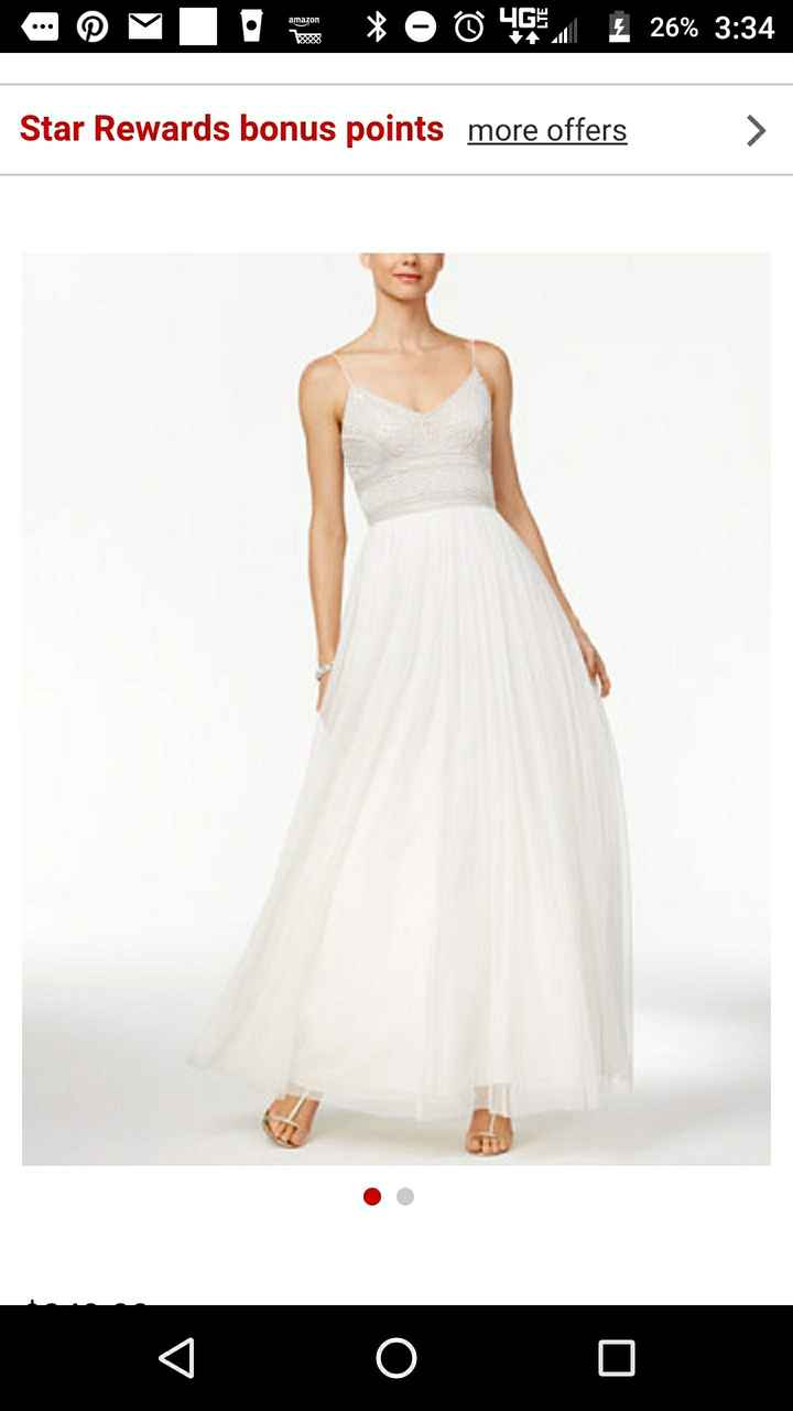 Different reception dress? - 1