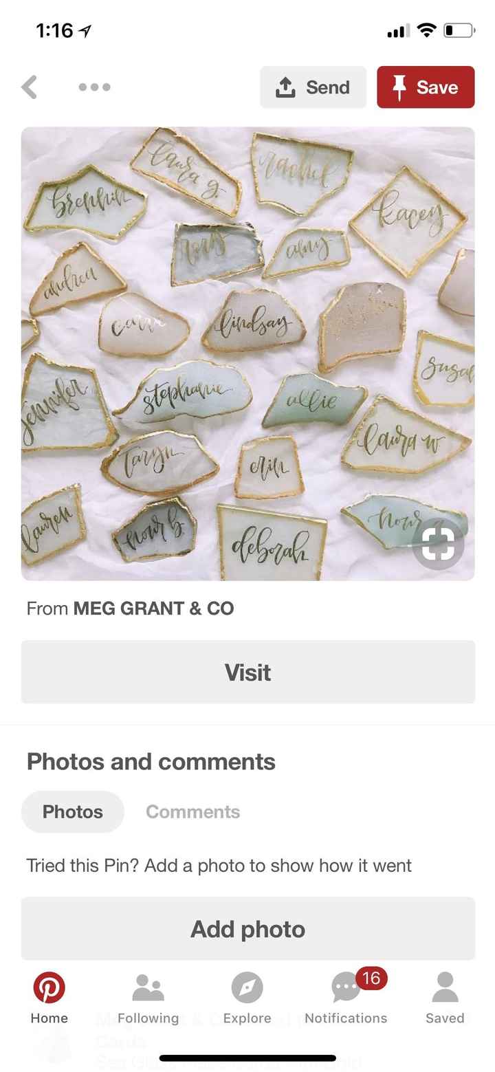 Reception place setting help! - 1