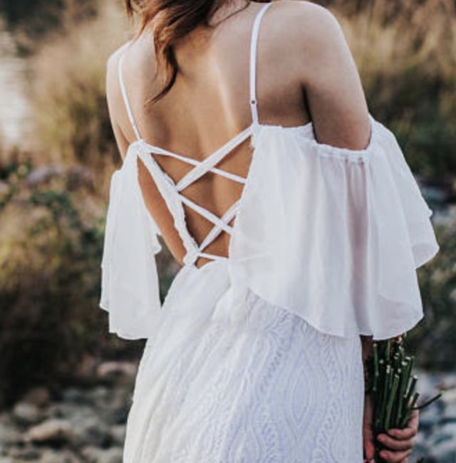 Desired dress back