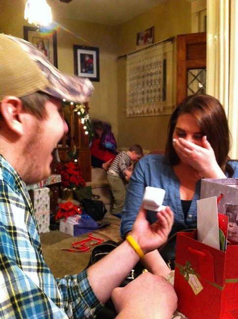 How did you announce your engagement?