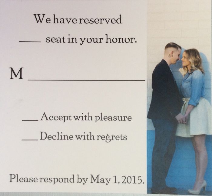 photo invite or no?