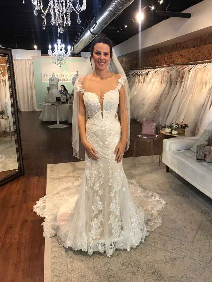 Dress Listed as Ivory---but It's not Ivory - 1