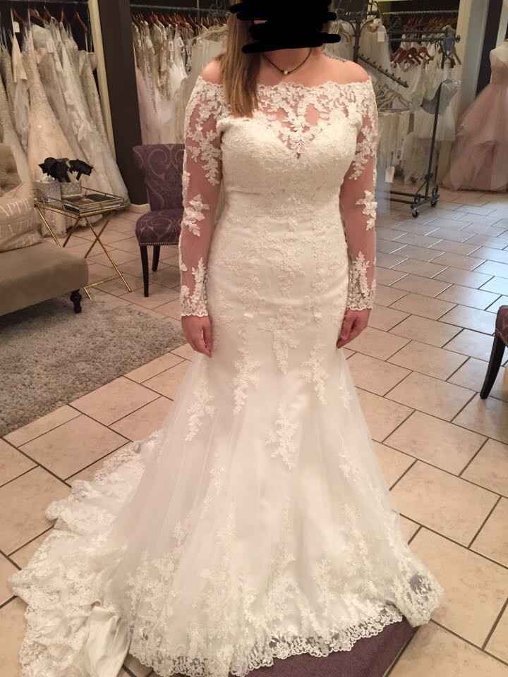 I said yes to the dress!