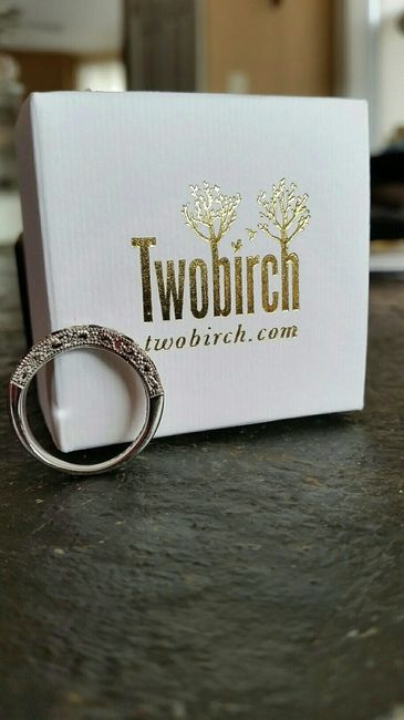 Wedding bling just arrived!