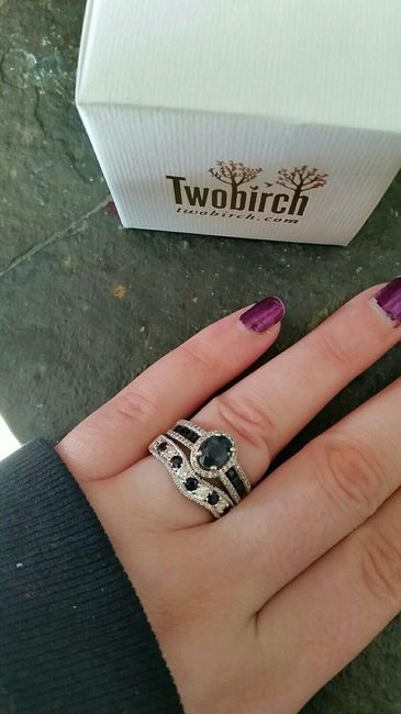 Wedding bling just arrived!