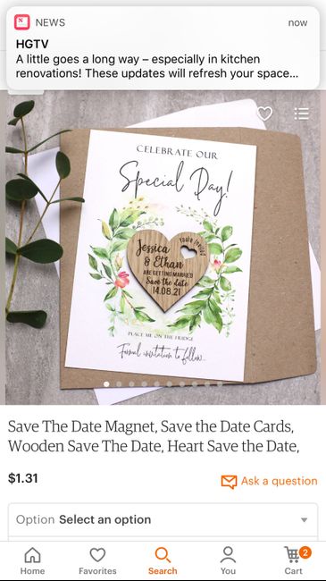 Save the Dates Not Recieved??? - 1