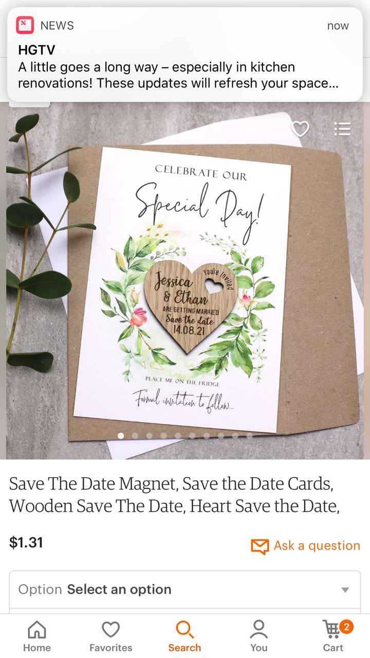 Save the Dates Not Recieved??? - 1