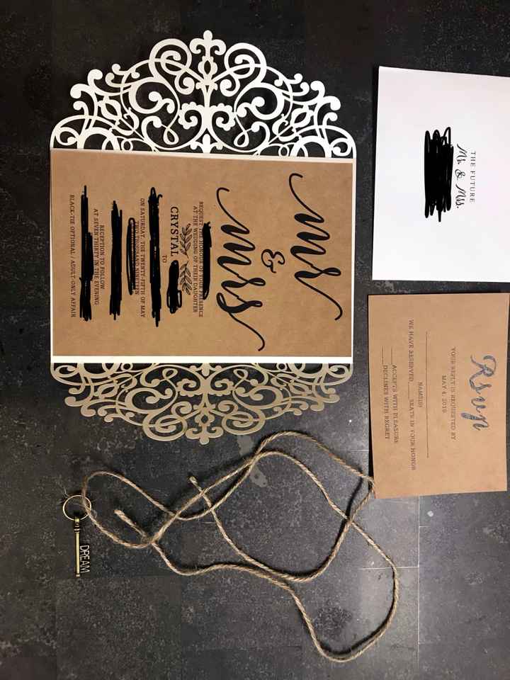 Would you all recommend getting save the dates/ invites online? - 1