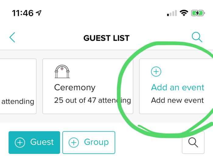 Add multiple events on ww for guests - 1