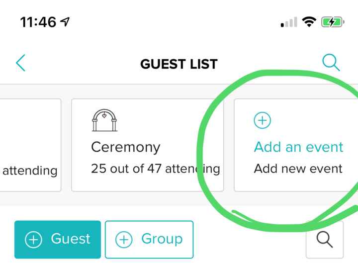 Add multiple events on ww for guests - 1