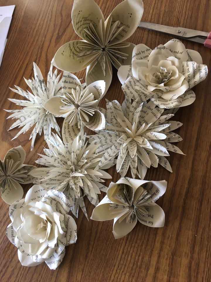 DIY paper flowers. How do these look?