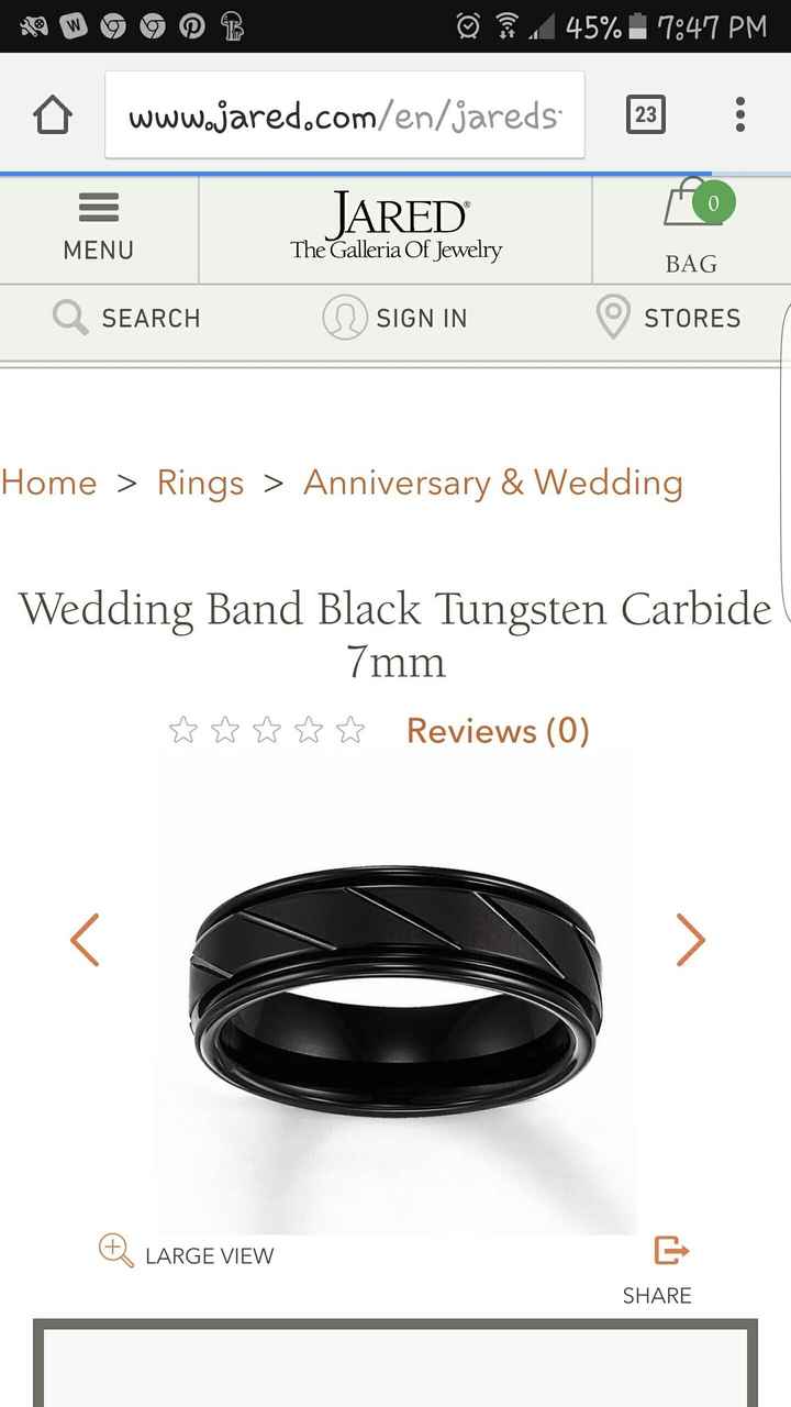 We found our wedding bands!!