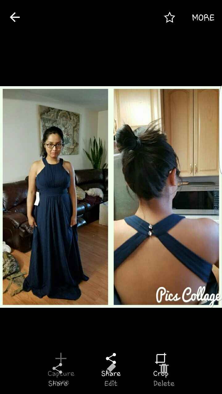 Bridesmaid dresses