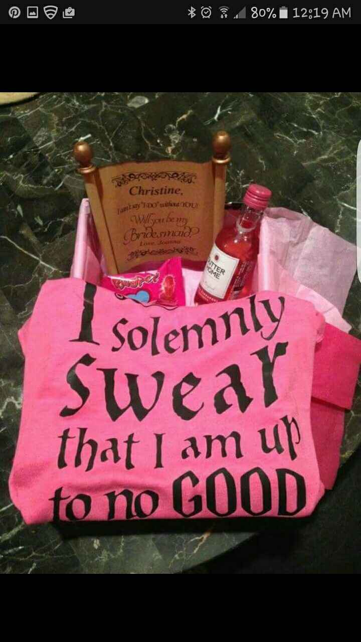 Bridesmaid Proposals