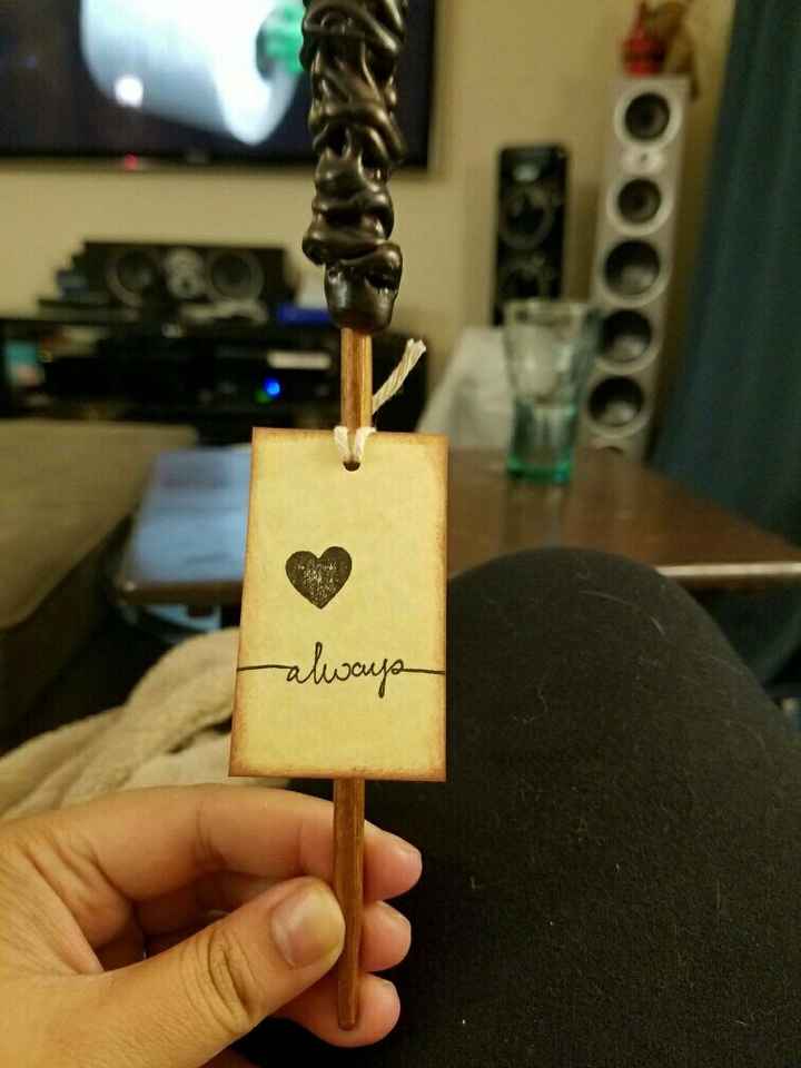 Table number sneak peek! (More harry potter nerdiness)