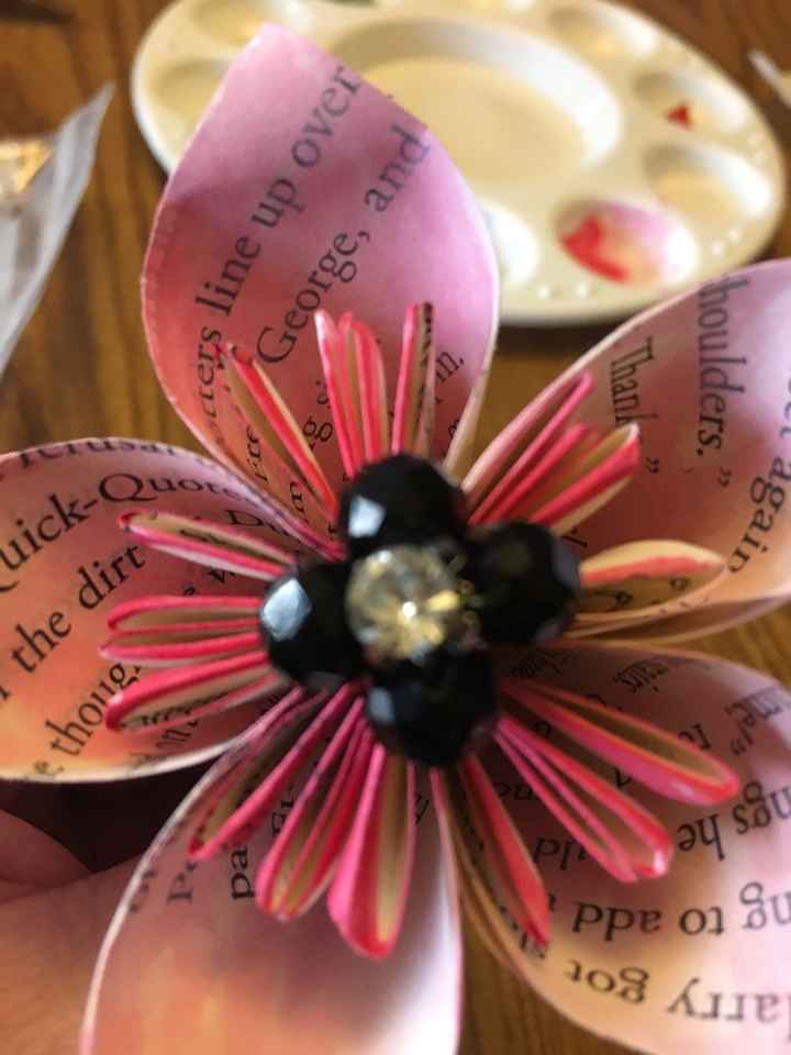 DIY paper flowers. How do these look?