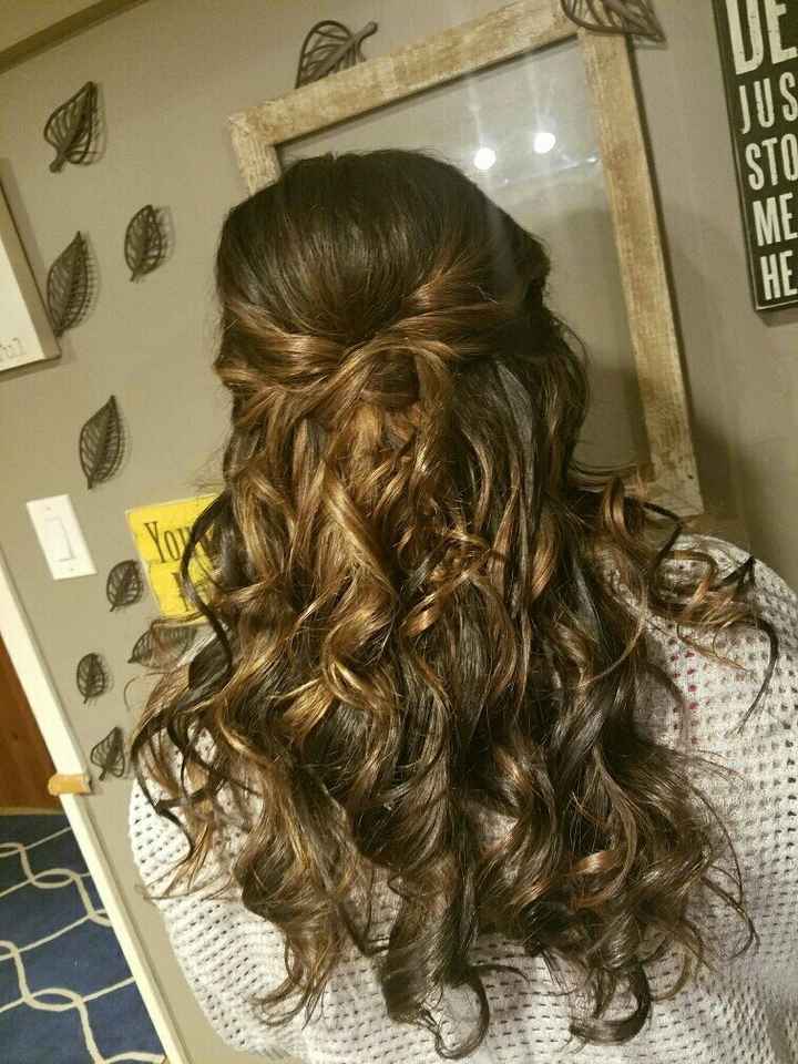 Hair and make up trial! What do you guys think?