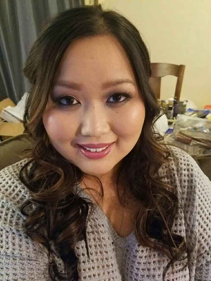 Hair and make up trial! What do you guys think?