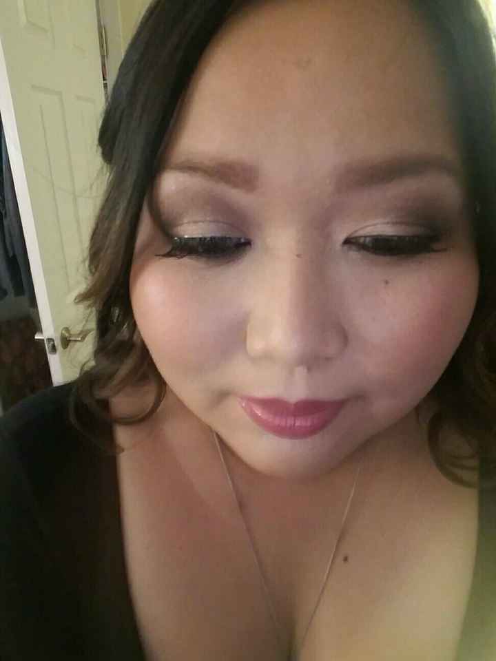 Hair and make up trial! What do you guys think?