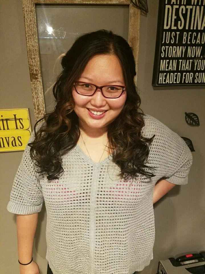 Show me your wedding hair!