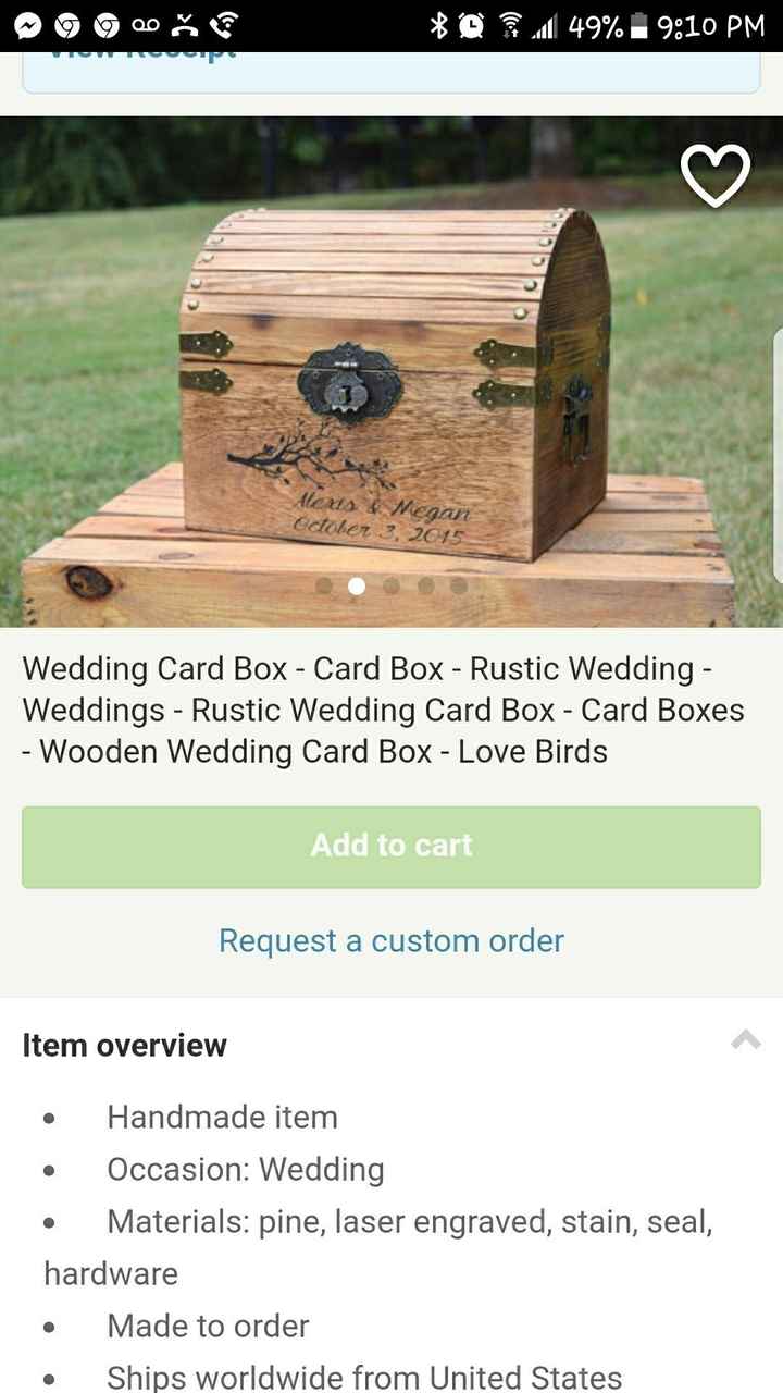Card box