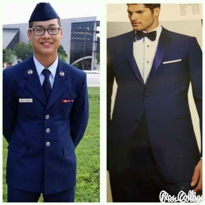 Update Pg. 2...Can I see your Navy/Blue Tuxes?