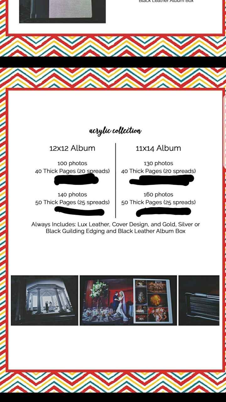 Which wedding album would you choose?