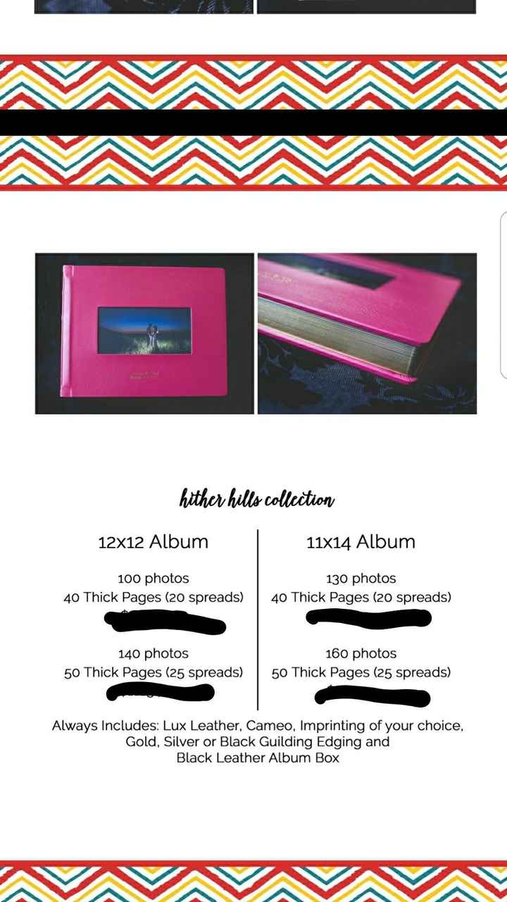 Which wedding album would you choose?