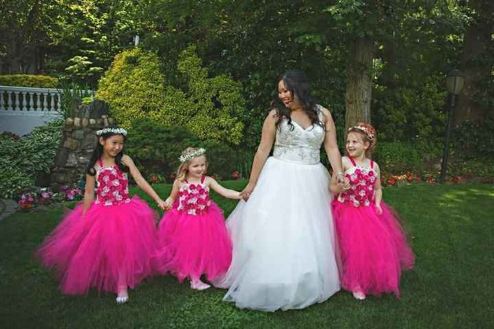 DIY Flower girl tutu dresses