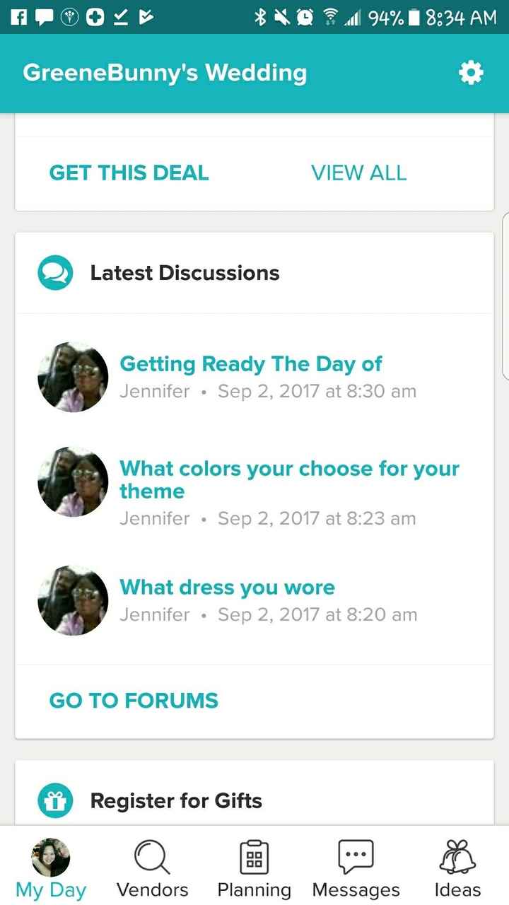 Getting Ready The Day of