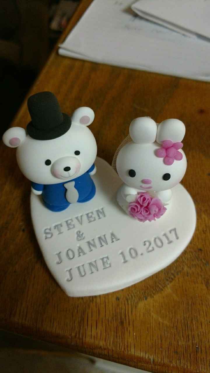 Cake topper