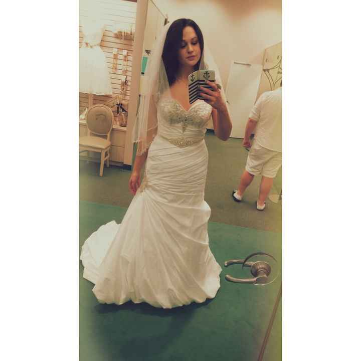 I said yes to the dress! (picture)