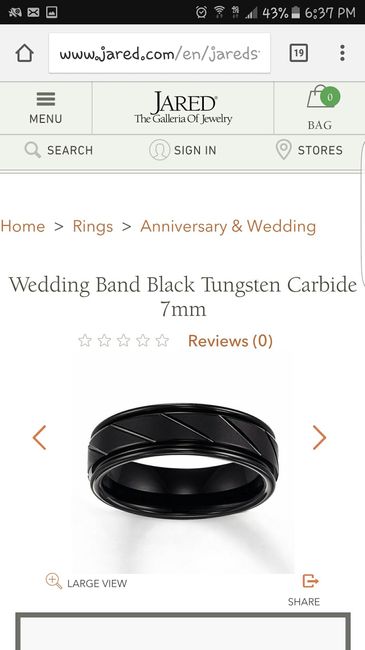 FOUND HIS WEDDING BAND!!!!!