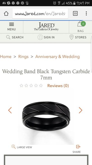 We found our wedding bands!!