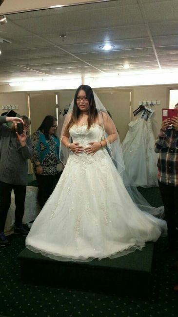 Real people in Allure bridal