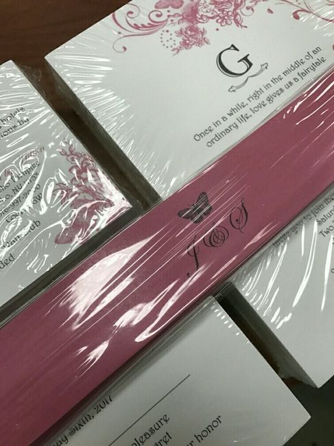 What do your wedding invitations look like?