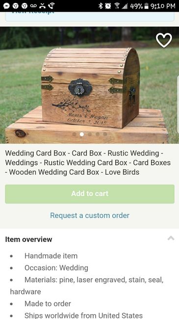 Card box