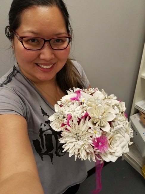 Handmade paper flowers