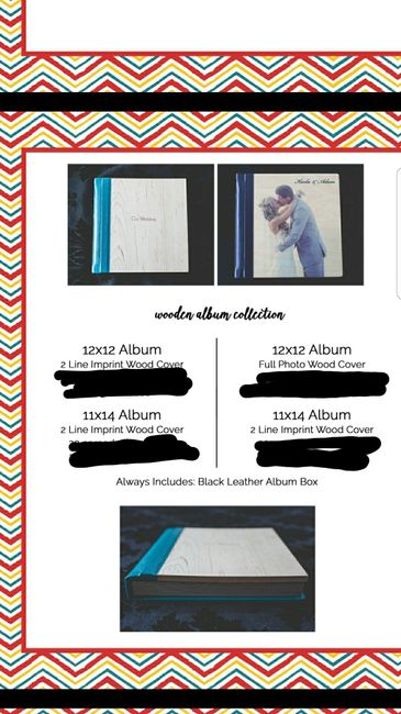 Which wedding album would you choose?