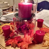 Fall centerpieces