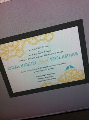 What do your invitations look Like?